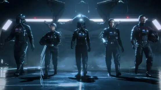 Ceci contient une image de gameplay du jeu : Capture d'écran de Star Wars: Squadrons