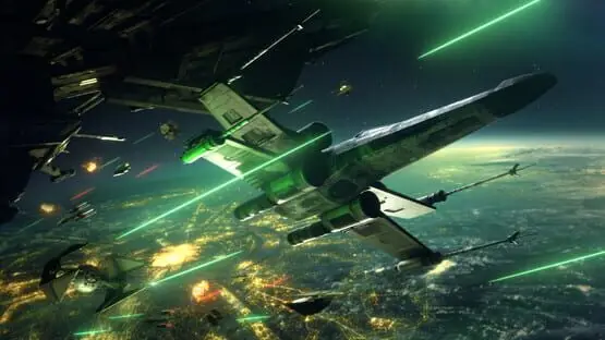 Ceci contient une image de gameplay du jeu : Capture d'écran de Star Wars: Squadrons
