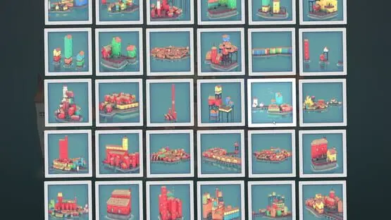 Это содержит изображение игрового процесса игры:Скриншот Townscaper