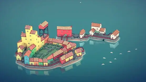 Это содержит изображение игрового процесса игры:Скриншот Townscaper