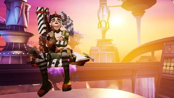 Esto contiene una imagen de juego de: Captura de pantalla de Rocket Arena