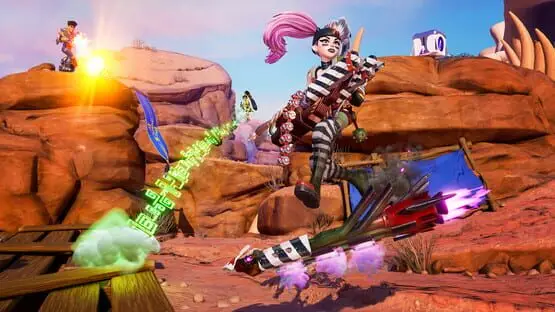 Esto contiene una imagen de juego de: Captura de pantalla de Rocket Arena