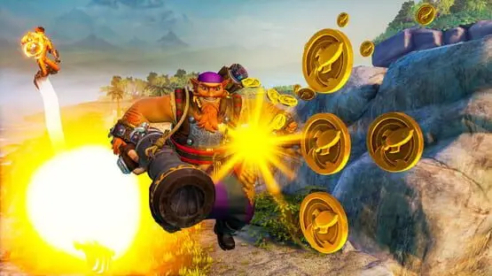 Esto contiene una imagen de juego de: Captura de pantalla de Rocket Arena