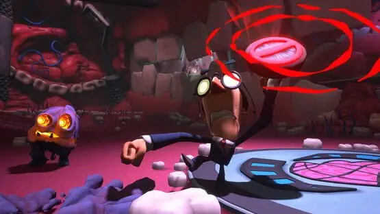 次のゲームプレイ画像を含みます: 画像のスクリーンショット Psychonauts 2
