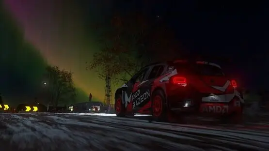 This contains a gameplay image of the game: Screenshot of Dirt 5