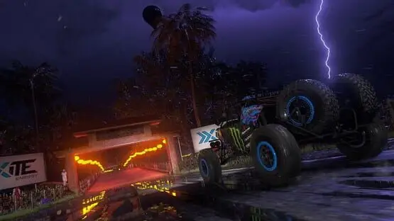 This contains a gameplay image of the game: Screenshot of Dirt 5