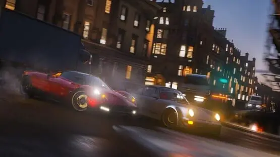 This contains a gameplay image of the game: Screenshot of Forza Horizon 4: Ultimate Edition