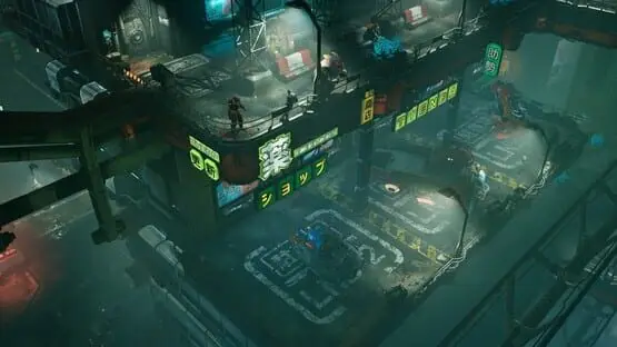 This contains a gameplay image of the game: Screenshot of The Ascent