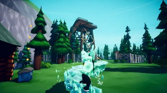This contains a gameplay image of the game: Screenshot of Ben 10: Power Trip