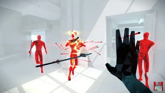 Esto contiene una imagen de juego de: Captura de pantalla de SuperHot: Mind Control Delete