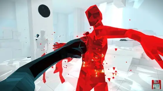 Esto contiene una imagen de juego de: Captura de pantalla de SuperHot: Mind Control Delete