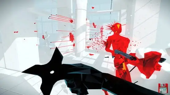 Esto contiene una imagen de juego de: Captura de pantalla de SuperHot: Mind Control Delete