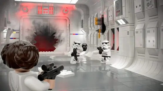 次のゲームプレイ画像を含みます: 画像のスクリーンショット LEGO Star Wars: The Skywalker Saga