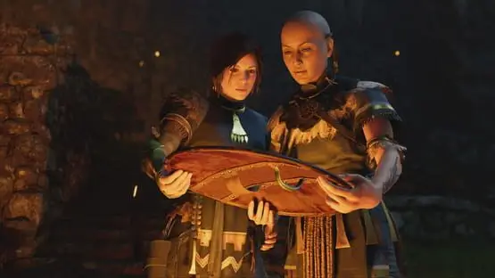 This contains a gameplay image of the game: Screenshot of Shadow of the Tomb Raider: Definitive Edition
