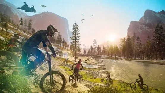 Esto contiene una imagen de juego de: Captura de pantalla de 2 - Riders Republic