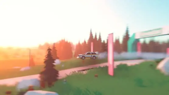 Esto contiene una imagen de juego de: Captura de pantalla de 1 - Art of Rally