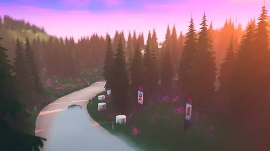 Esto contiene una imagen de juego de: Captura de pantalla de 3 - Art of Rally