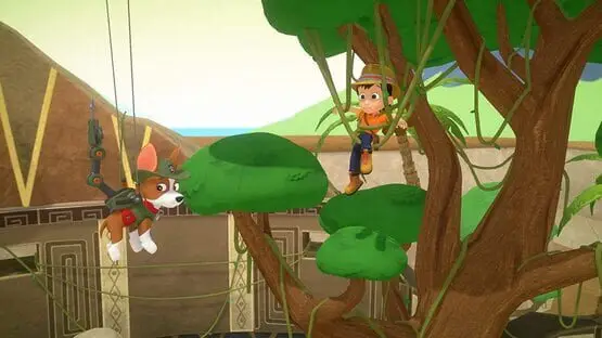 Esto contiene una imagen de juego de: Captura de pantalla de PAW Patrol Mighty Pups: Save Adventure Bay!