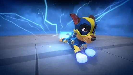 Esto contiene una imagen de juego de: Captura de pantalla de PAW Patrol Mighty Pups: Save Adventure Bay!