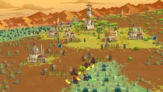 Ceci contient une image de gameplay du jeu : Capture d'écran de 3 - The Wandering Village