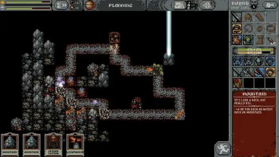次のゲームプレイ画像を含みます: 画像のスクリーンショット Loop Hero