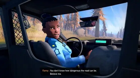 Esto contiene una imagen de juego de: Captura de pantalla de Road 96