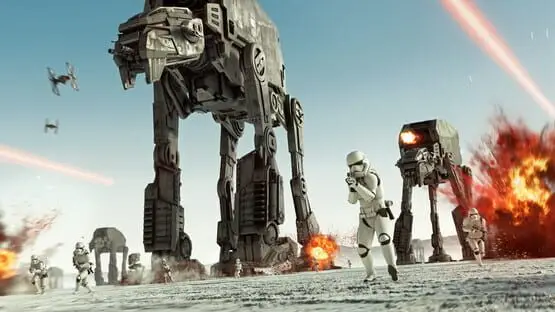 Esto contiene una imagen de juego de: Captura de pantalla de Star Wars Battlefront II: Celebration Edition