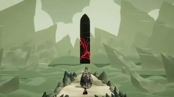 This contains a gameplay image of the game: Screenshot of Death's Door