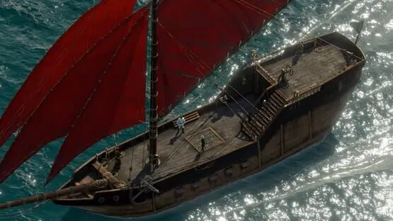 This contains a gameplay image of the game: Screenshot of Pillars of Eternity II: Deadfire - Ultimate Edition