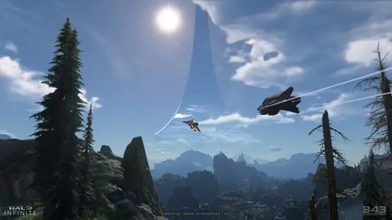 Это содержит изображение игрового процесса игры:Скриншот Halo Infinite
