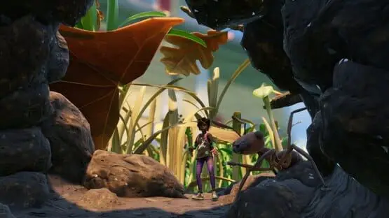 Esto contiene una imagen de juego de: Captura de pantalla de Grounded