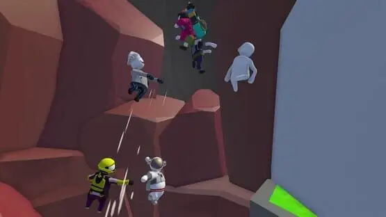 Isso contém uma imagem de jogabilidade do jogo:Captura de tela de Human: Fall Flat