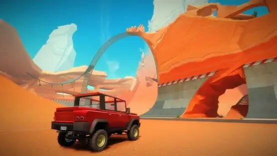 This contains a gameplay image of the game: Screenshot of 5 - Joy Ride Turbo
