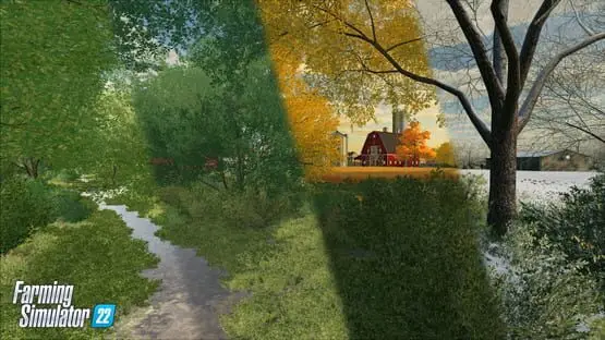 Ceci contient une image de gameplay du jeu : Capture d'écran de Farming Simulator 22