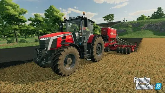 Ceci contient une image de gameplay du jeu : Capture d'écran de Farming Simulator 22