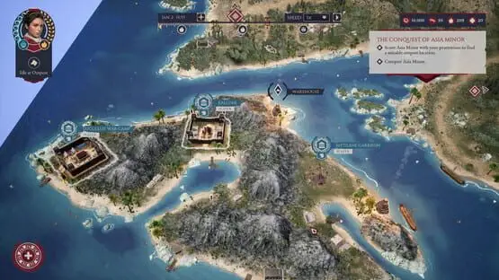Это содержит изображение игрового процесса игры:Скриншот Expeditions: Rome