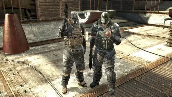 Esto contiene una imagen de juego de: Captura de pantalla de Army of Two