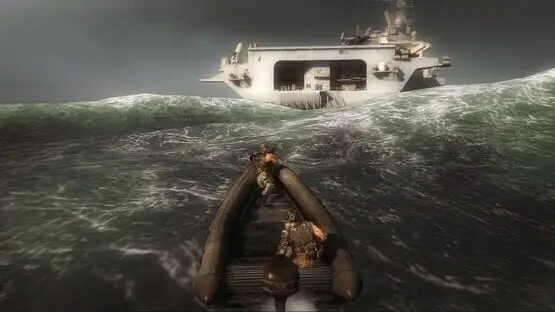 Esto contiene una imagen de juego de: Captura de pantalla de Army of Two