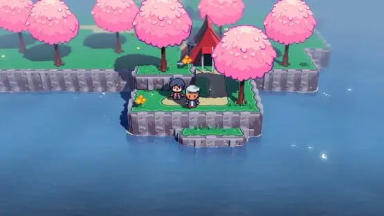 Esto contiene una imagen de juego de: Captura de pantalla de Cassette Beasts
