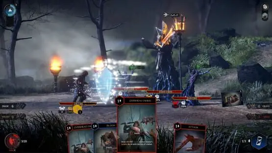 Esto contiene una imagen de juego de: Captura de pantalla de Tainted Grail: Conquest