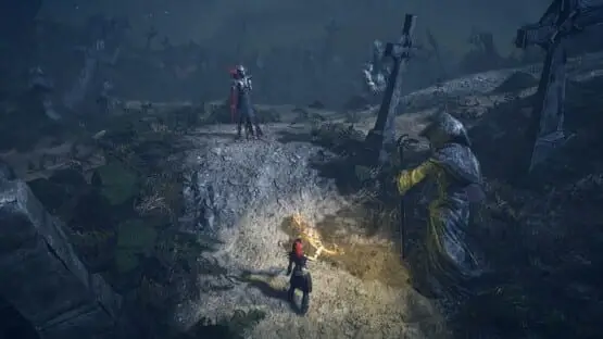 Esto contiene una imagen de juego de: Captura de pantalla de Tainted Grail: Conquest