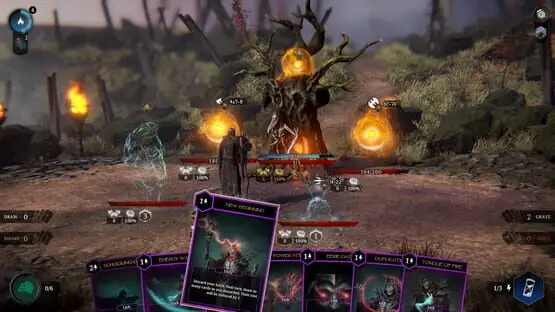 Esto contiene una imagen de juego de: Captura de pantalla de Tainted Grail: Conquest