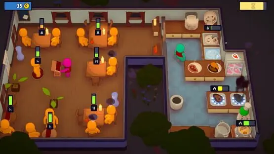 This contains a gameplay image of the game: Screenshot of 1 - PlateUp!