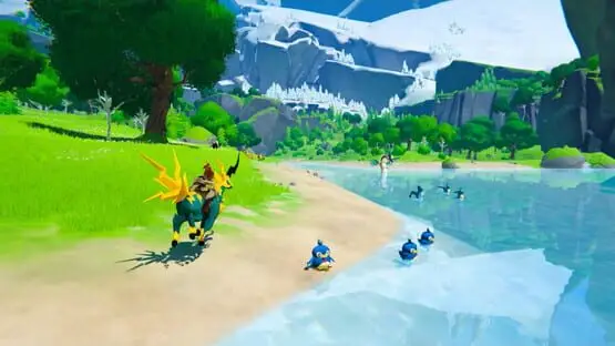Isso contém uma imagem de jogabilidade do jogo:Captura de tela de Palworld