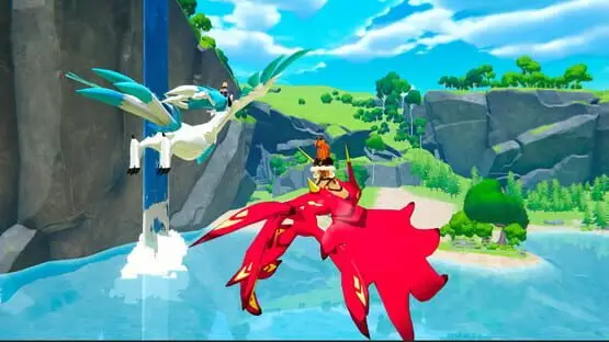 Isso contém uma imagem de jogabilidade do jogo:Captura de tela de Palworld