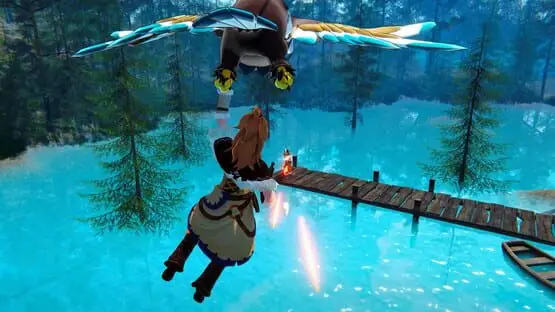 Isso contém uma imagem de jogabilidade do jogo:Captura de tela de Palworld