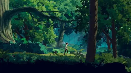 This contains a gameplay image of the game: Screenshot of Planet of Lana