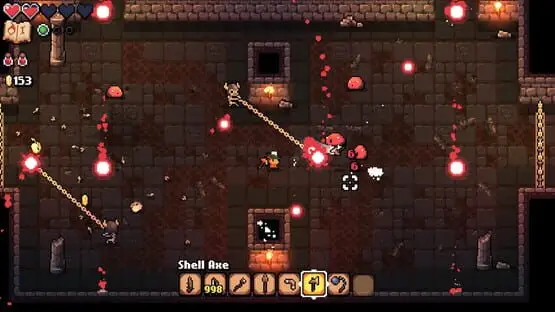 This contains a gameplay image of the game: Screenshot of Archvale