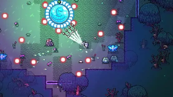 This contains a gameplay image of the game: Screenshot of Archvale
