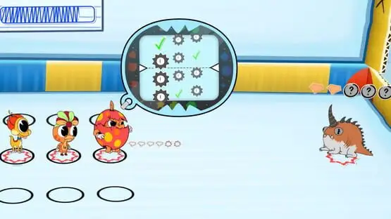 This contains a gameplay image of the game: Screenshot of Rainbow Billy: The Curse of the Leviathan